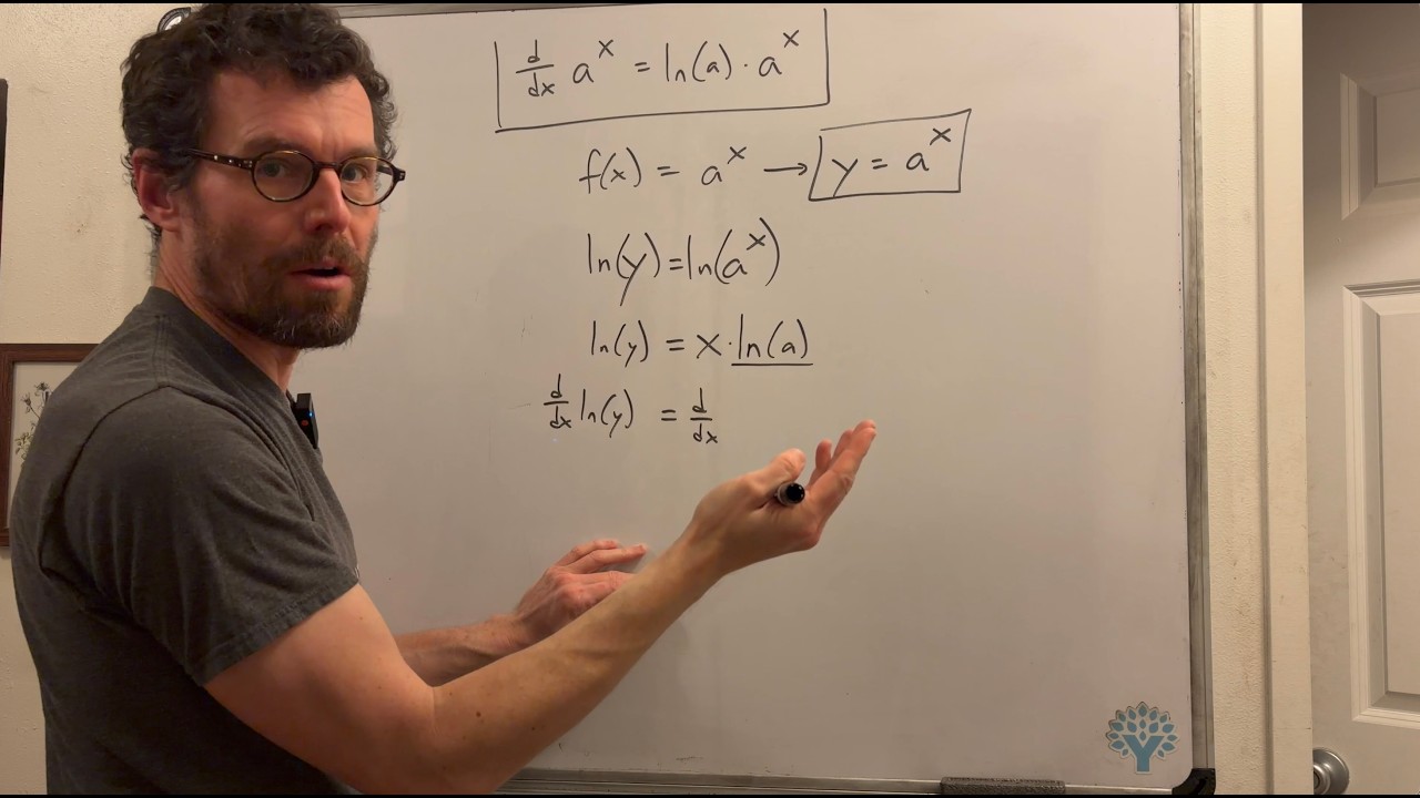 Making Sense of the Derivative Formula for a General Exponential Function