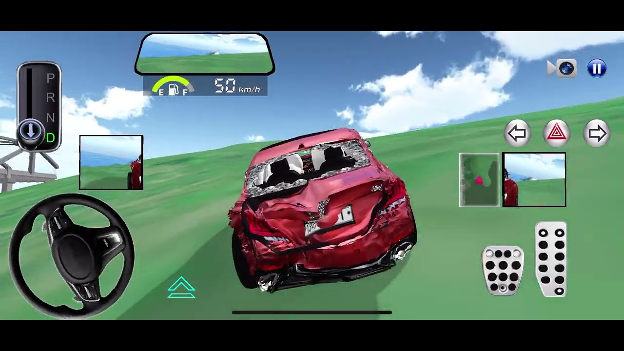 Crazy Mercedes CRUSH Drive 😂| Highway 3D Driving Class Gameplay Android iOS🥹