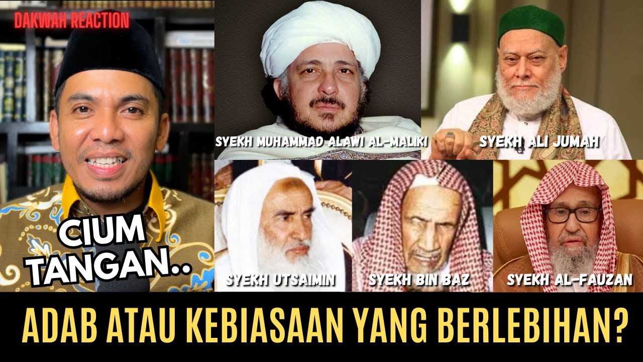 Cium Tangan Bid'ah?! Begini Pandangan Ulama Timur Tengah