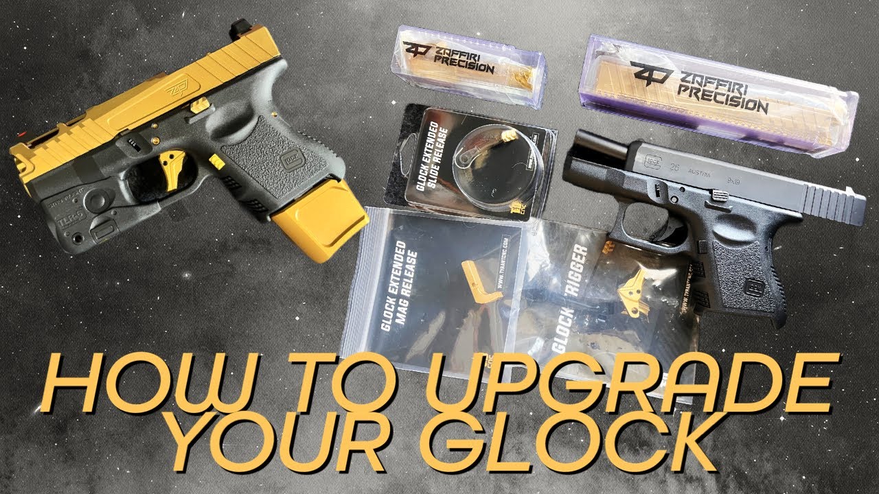 HOW TO UPGRADE A GLOCK | GLOCK 26 GEN 3 | SAFETY OFF WITH SPIKE