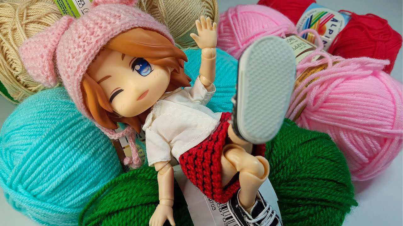 Рукодельные вязальные покупки || Распаковка вещей с Алиэкспресс для nendoroid куклы