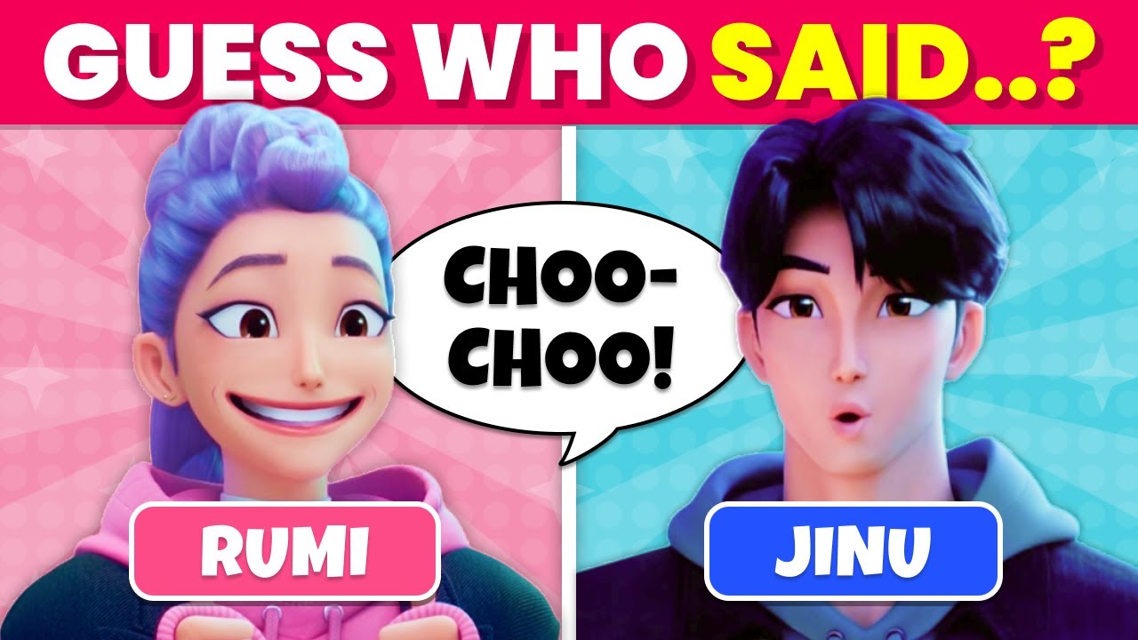 Only Real Fans Can Guess Who Said It! 🎬🔥 | Ultimate KPop Demon Hunters Quiz #50