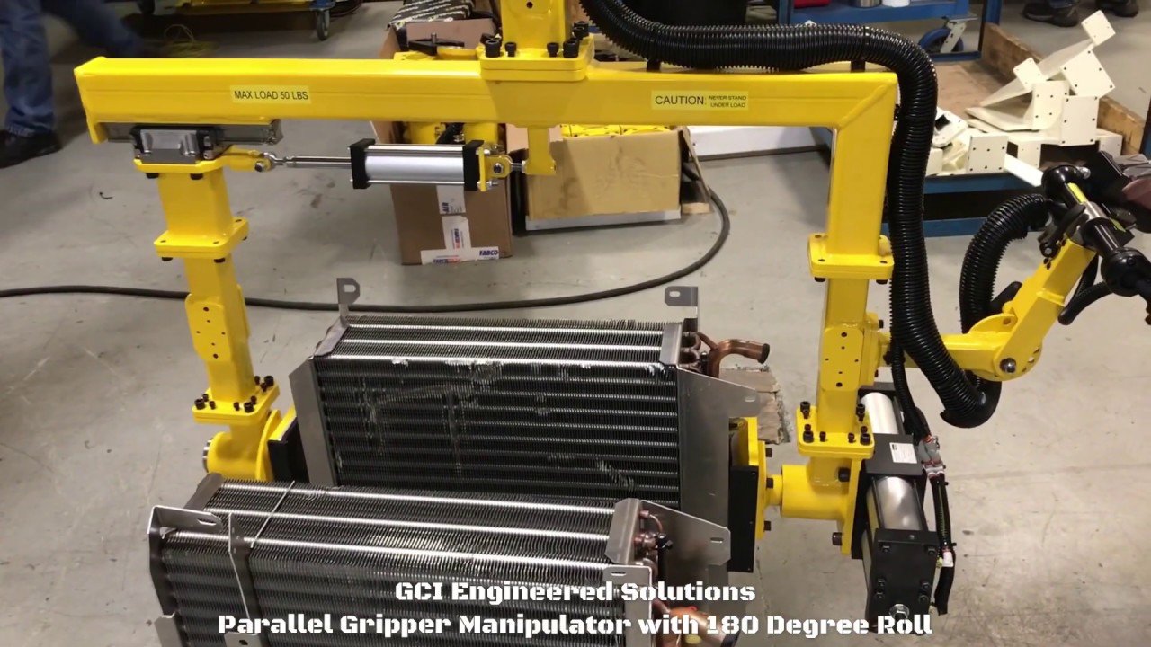 GCI Parallel Gripper Manipulator used for Refrigeration