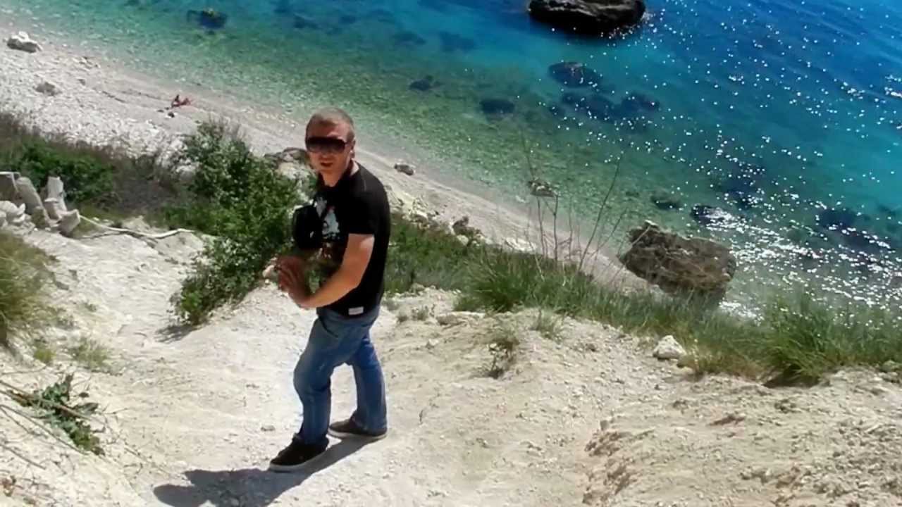 Фиолент. Спуск на пляж у мыса Виноградный за 9 минут.