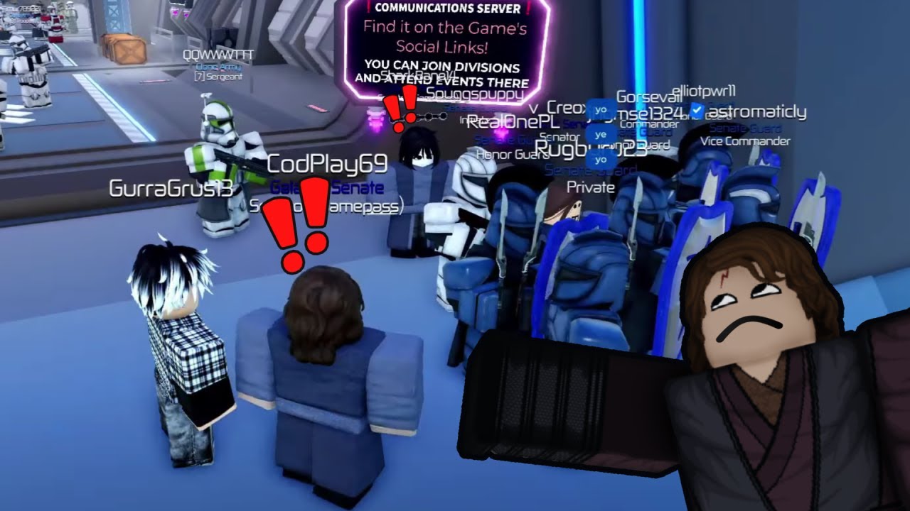 They Aren't Guarding Us What Is Going On!!! Star Wars: Republic Military Border RP | Roblox Rage