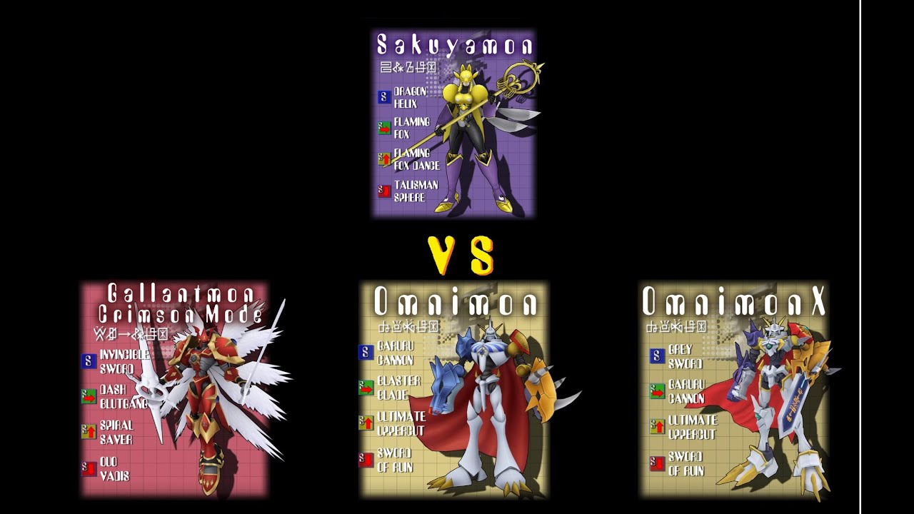 Digimon Rumble Arena HD Remake - Boss Rush: Sakuyamon