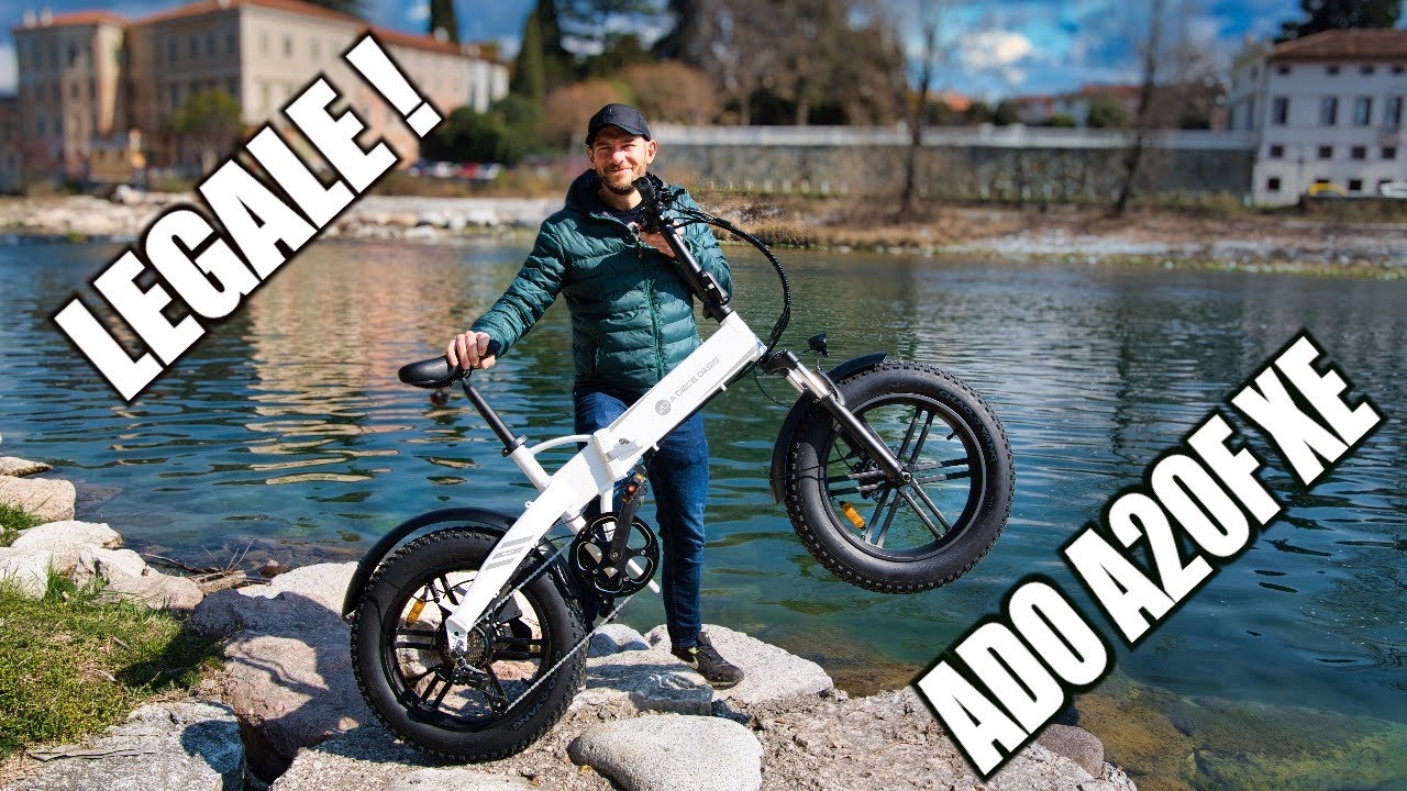 bici elettrica FAT può andare ovunque e pieghevole! Test-recensione | ADO A20F XE