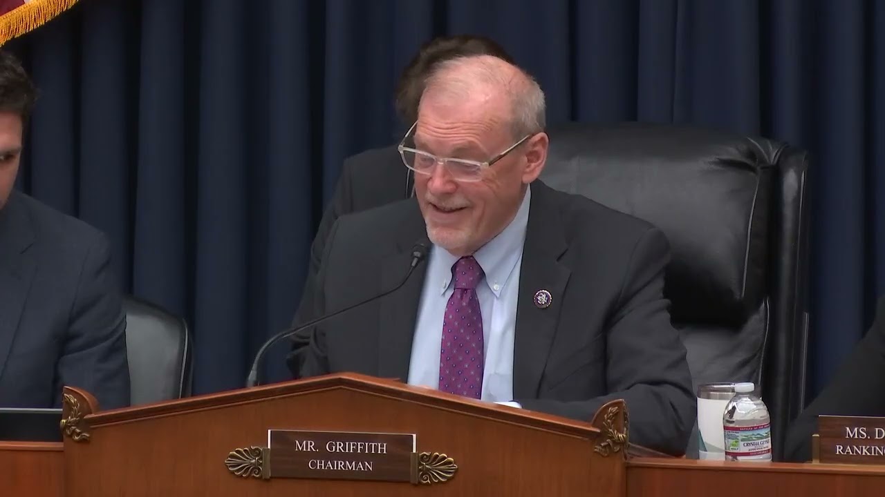Chair Griffith Opening Remarks at Health Subcmte Hearing on Lowering Health Care Costs for Americans
