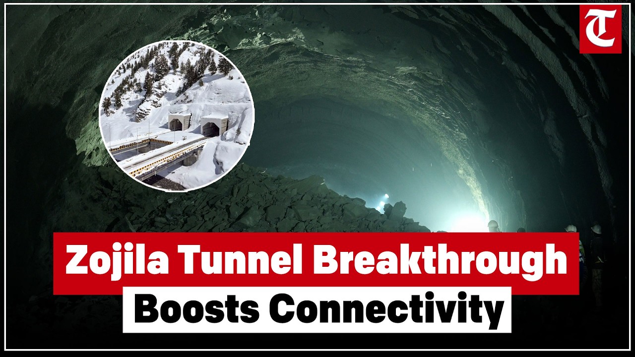 Zojila Tunnel achieves final breakthrough at 11,578 feet, bringing Kashmir-Ladakh link closer