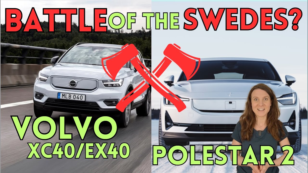 Элегантность против прочности: Polestar 2 против Volvo XC40 Recharge &mdash; решающее противостояние электромобилей