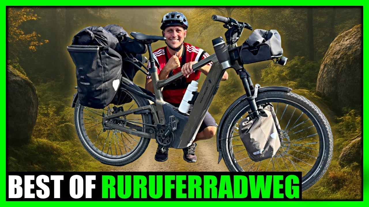 Ultimative 232 km RURUFER RADWEG E-Bike Tour | 3 Tage BEST OF