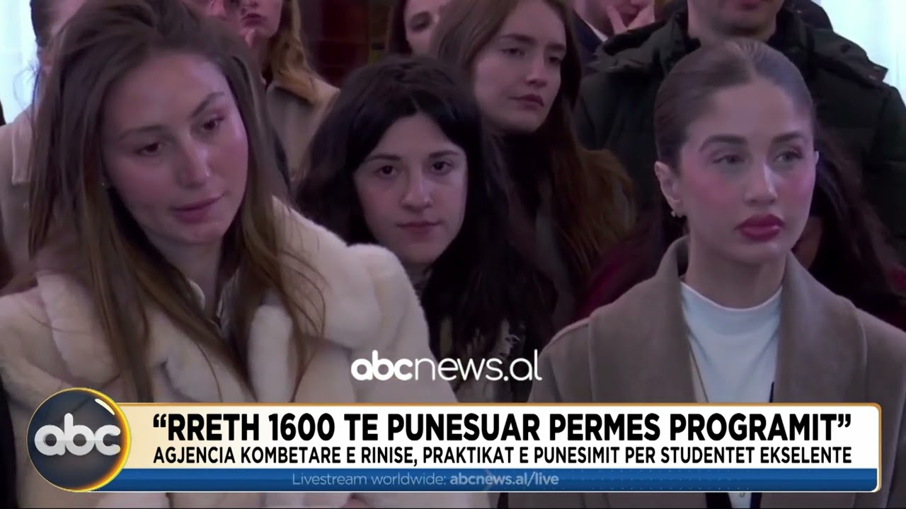 Praktikat për ekselentët/ Rama: Rreth 1600 të punësuar përmes programit! | ABC News Albania