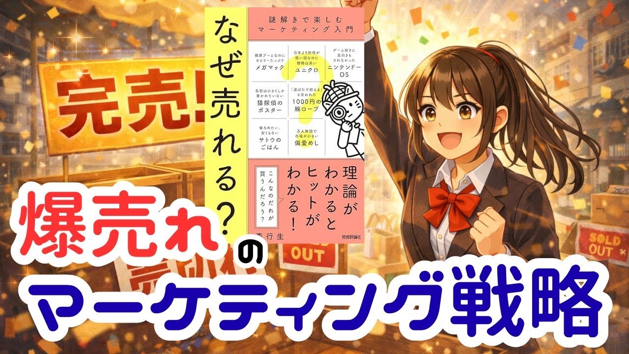 【なぜ売れる？　～謎解きで楽しむマーケティング入門～】逆張りで爆売れ！？驚異のマーケティング法