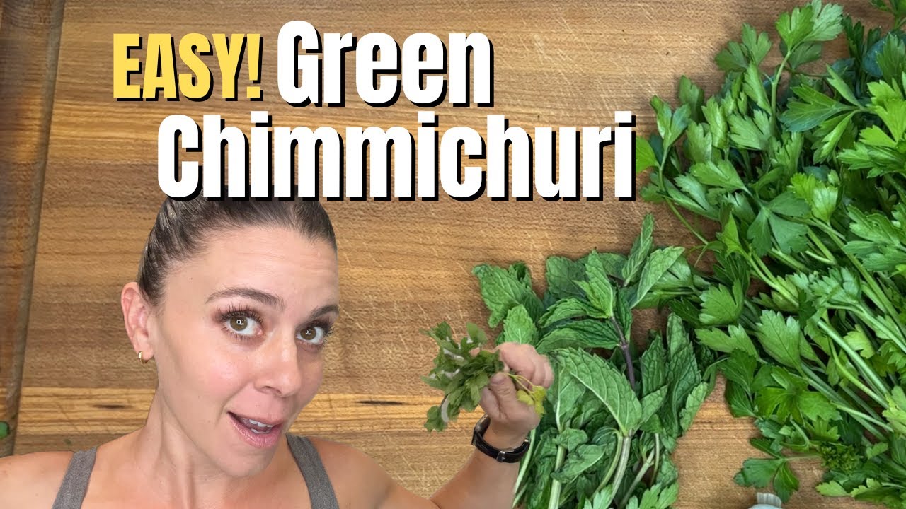 Easy Green Chimmichuri Recipe -