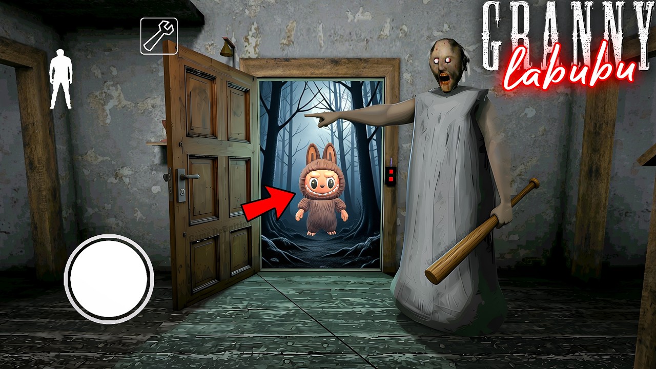 Granny Vs Labubu Doll | grandpa granny game definition hindi laboo doll laboob doll video