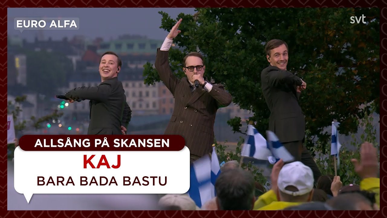 KAJ - Bara Bada Bastu | Allsång på Skansen 2025