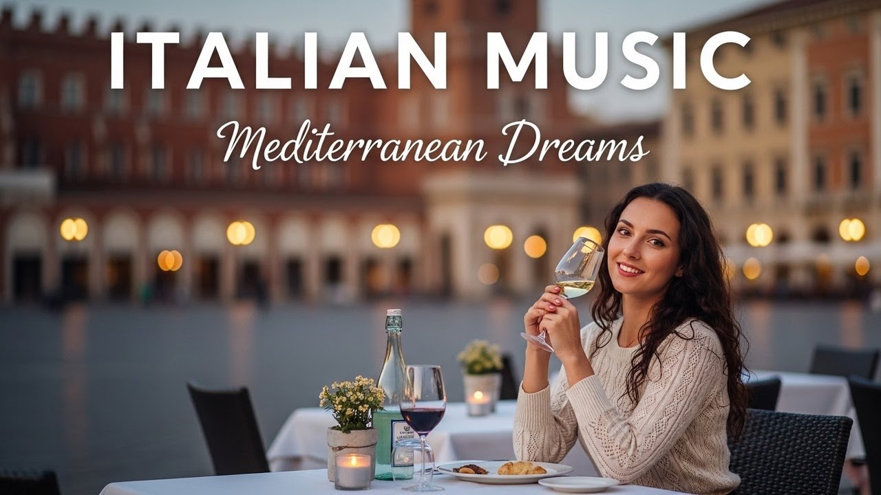 🎶 Italian Vibes & Mediterranean Music 🎶 Scenic Coastal Italy & Lake Como Smooth Peaceful Sound