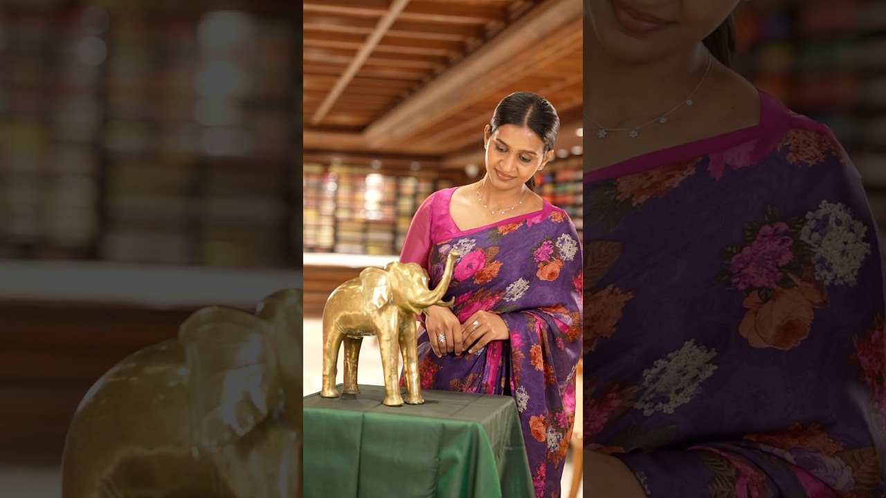 The Saree Woven with Nine Women | Pothys Kanchipuram Collection 2025