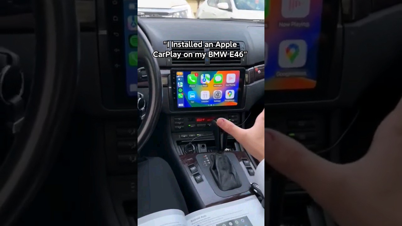Автомобильная магнитола BMW E46 Apple CarPlay. #eonon #carplay #bmwe46 #e46