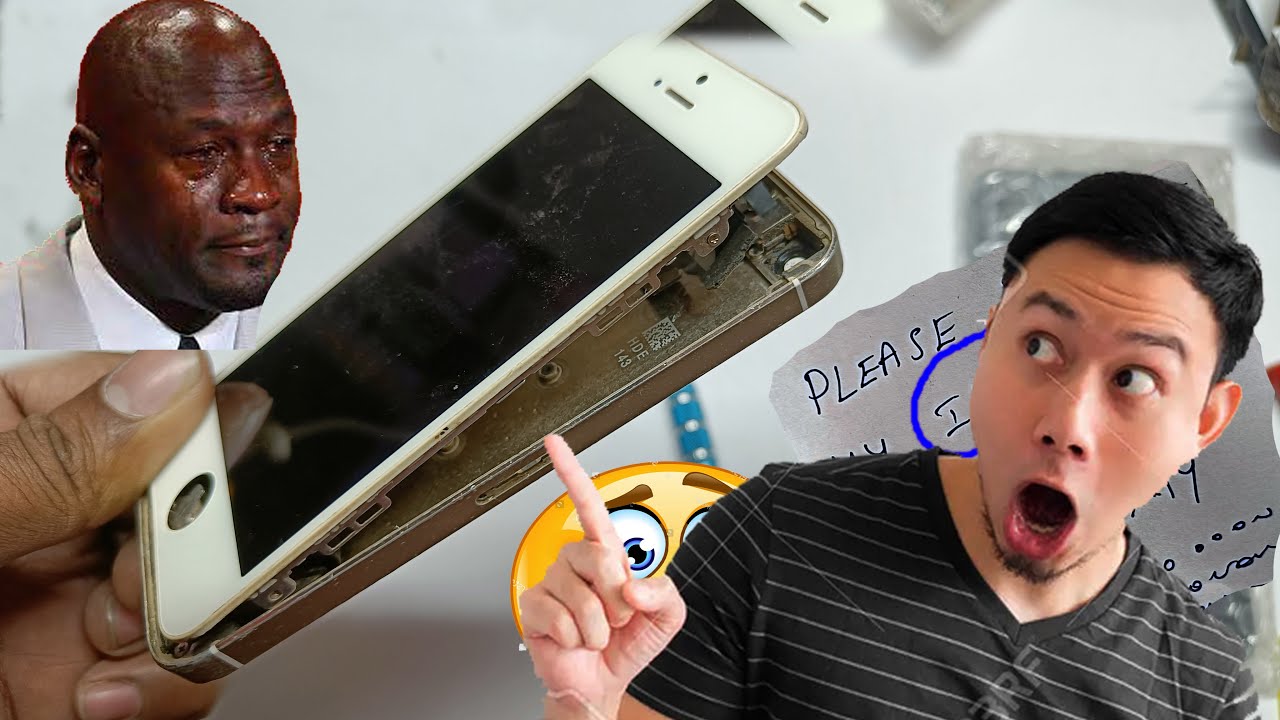 Restore Abandoned Phone for  friend. Destroyed Phone Restoration