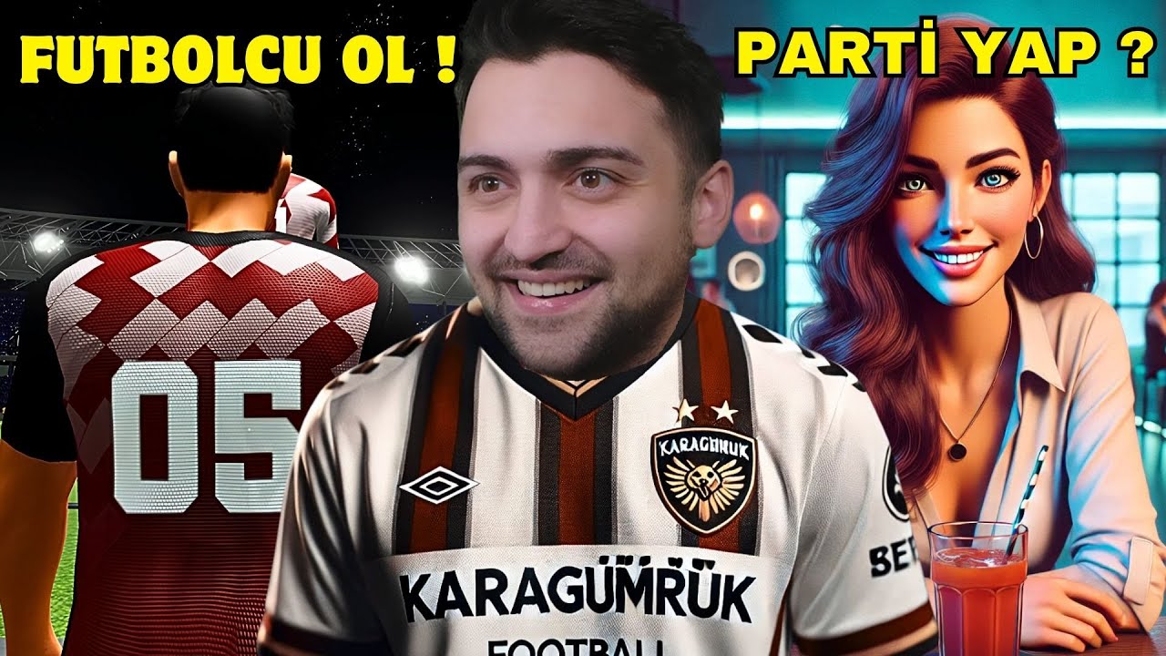 PROFESYONEL FUTBOLCU GİBİ YAŞAMAK ! ( football life simulator )