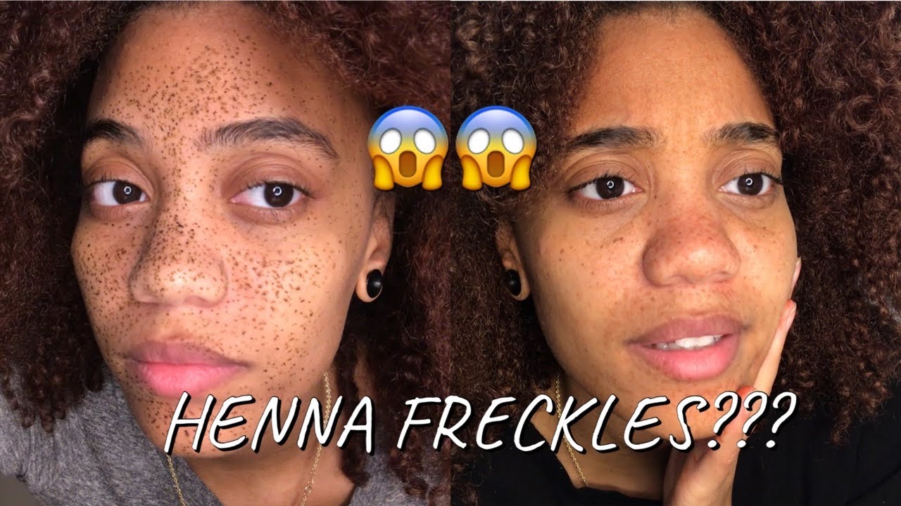 Henna Freckles Gone Somewhat Right