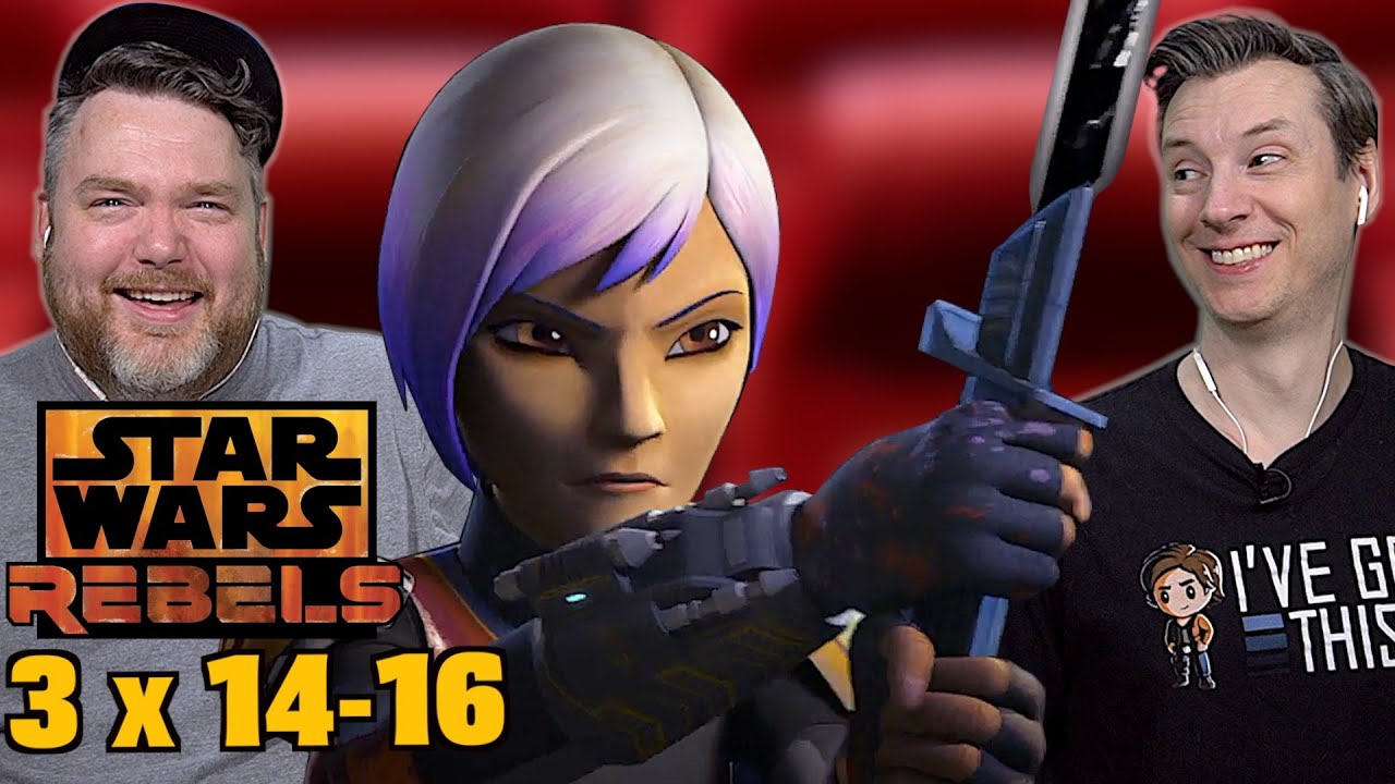 Sabine's First Lightsaber Training! - Star Wars Rebels S3 Eps. 14-16 Reaction