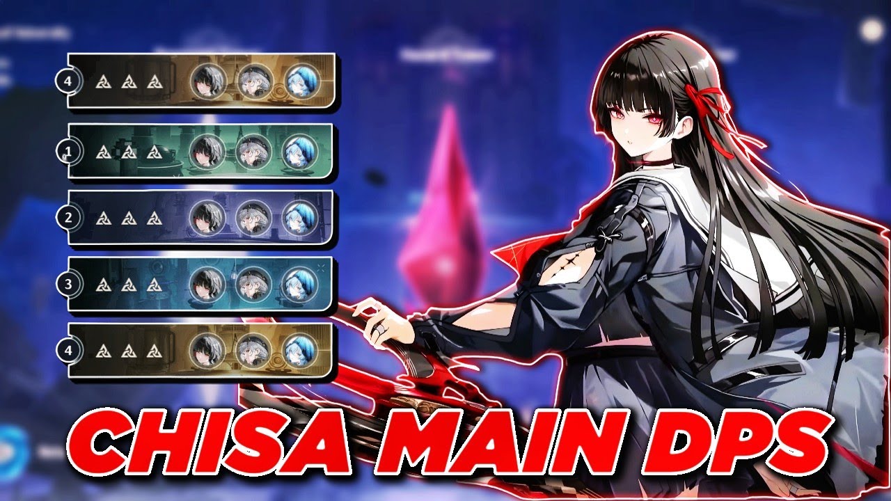 Chisa Main Dps Hypercarry | Tower Of Adversity 2.8 | Wuthering Waves