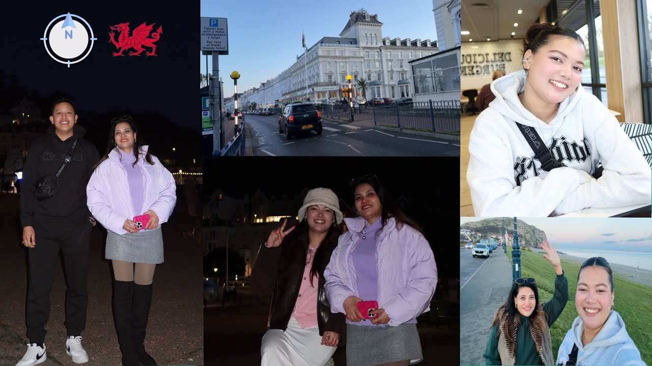 North Wales 🏴󠁧󠁢󠁷󠁬󠁳󠁿 Llandudno with mom best place to visit in UK