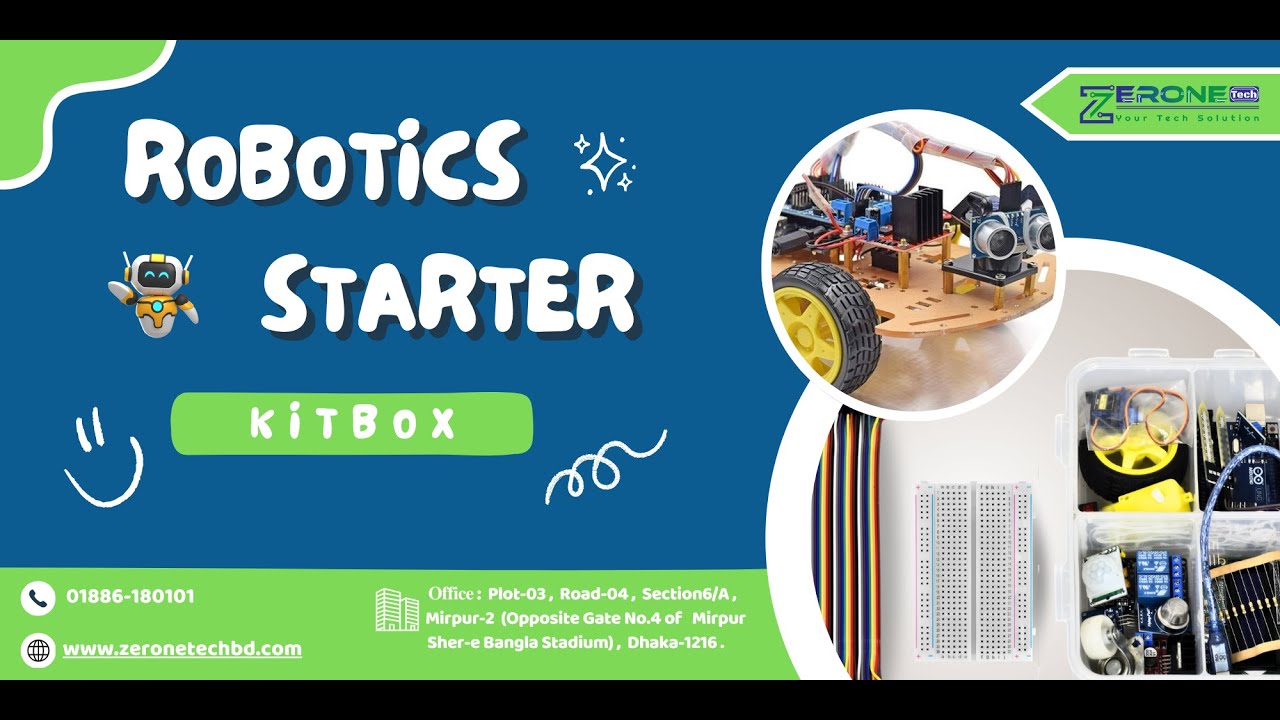Robotics Starter Kitbox || Low price robotics kitbox  || Best robotics kitbox || ZerOne Tech