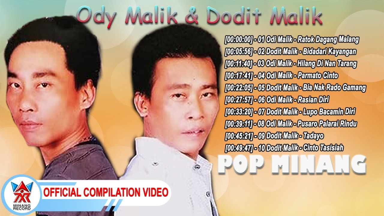 Ody Malik & Dodit Malik - Pop Minang [Official Compilation Video HD]