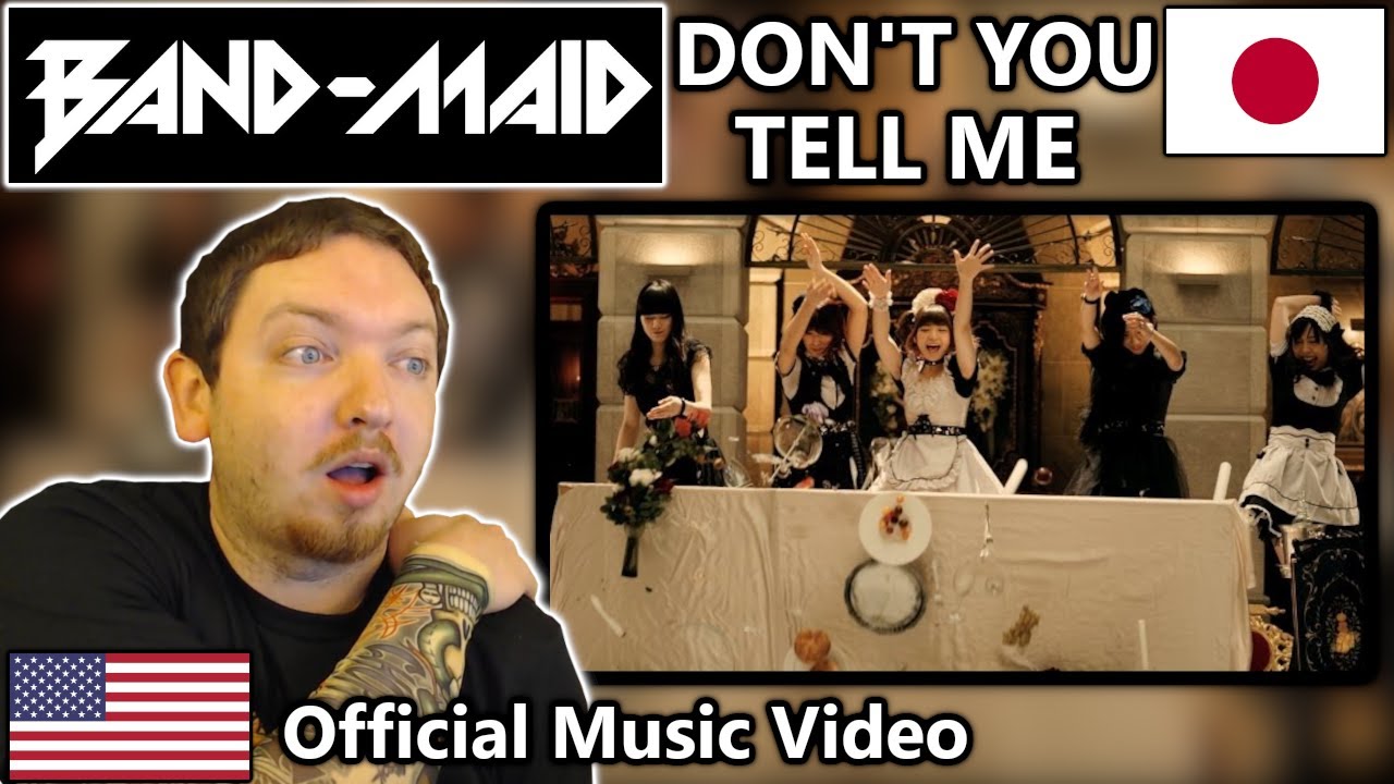 {REACTION} Band-Maid / Don't You Tell Me