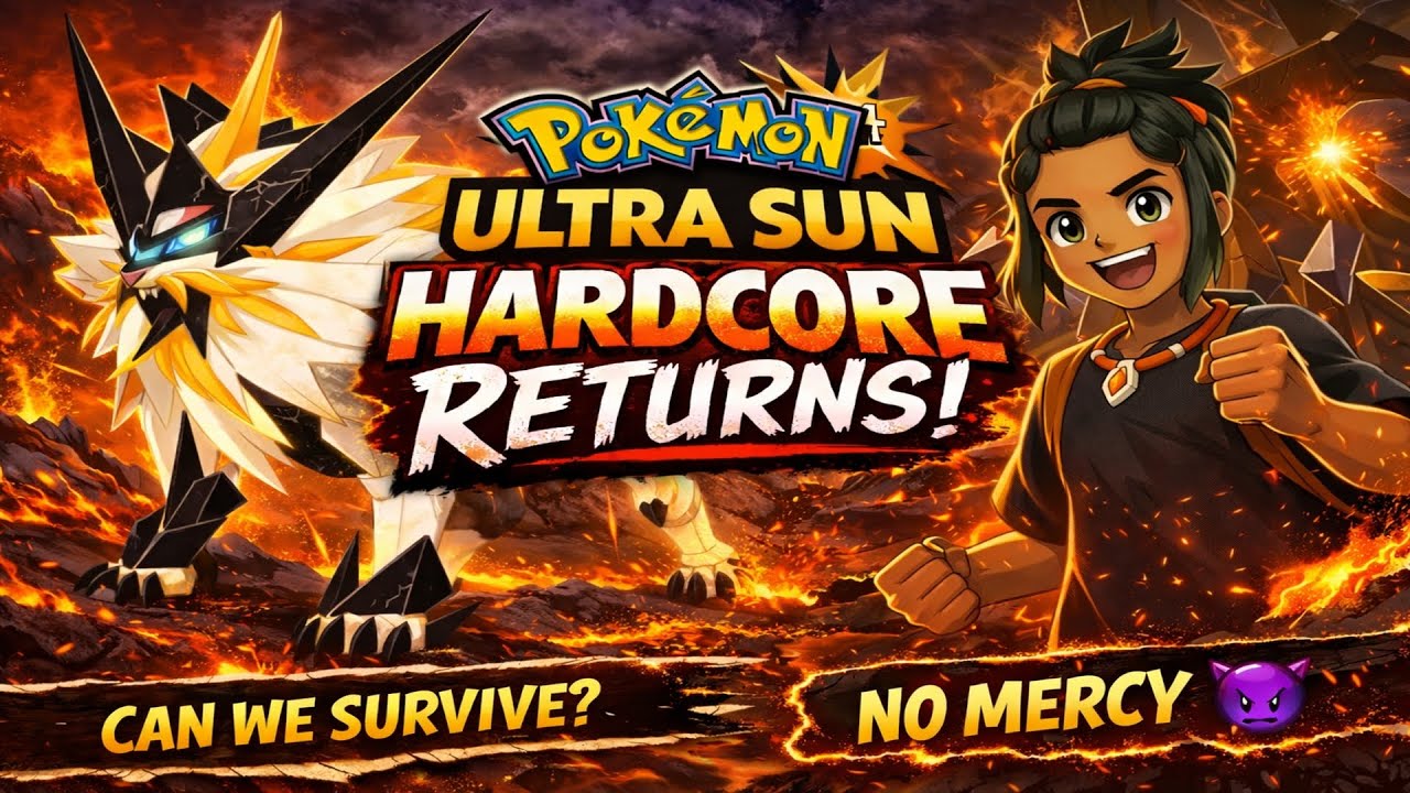 Pokémon Ultra Sun HARDCORE Is Back! Will Hau Have MORE Legendary Pokémon?!
