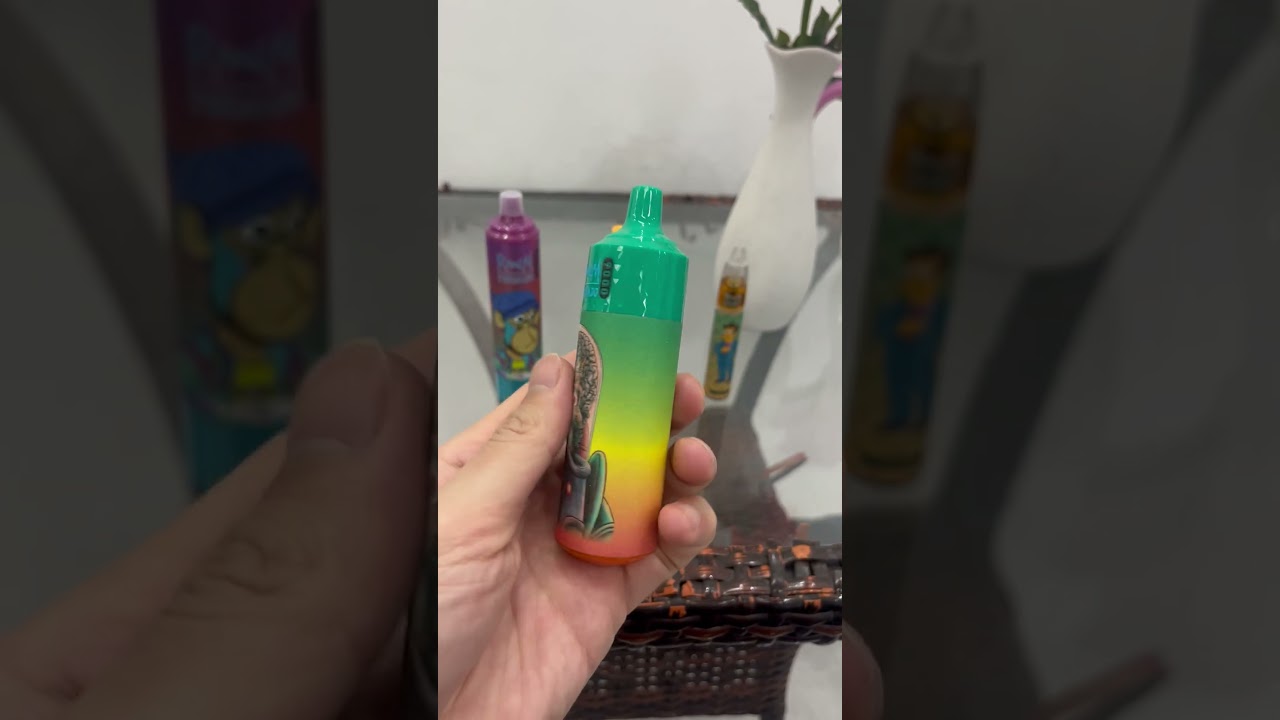 Rainbow Candy🔥RandM Tornado 9000 Puffs disposable  original vape🔥Great  #shortvideo #unboxing