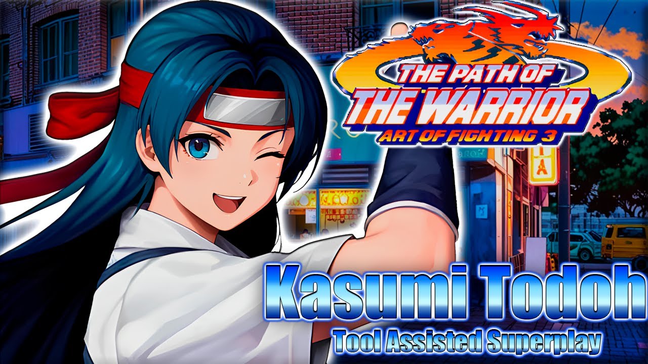 【TAS】ART OF FIGHTING 3 - KASUMI TODOH【RED LIFE】