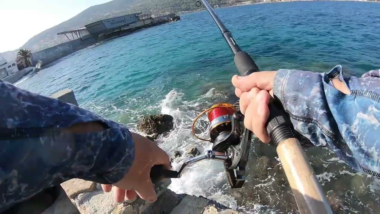 ψάρεμα πολυάγκιστρο επιφανείας με ψωμί σε σύστημα αλλά JPSARROS για μελανούρια η ότι θέλει να φάει