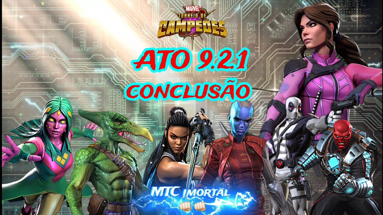 @mtcimortal ATO 9.2.1 conclusão | Marvel | Mtc | Mcoc | Marvel torneio de campeões.