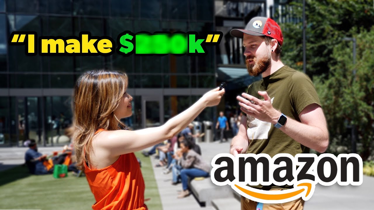 Я спросил технических сотрудников Amazon, сколько ДЕНЕГ они зарабатывают и как их НАНЯТЬ