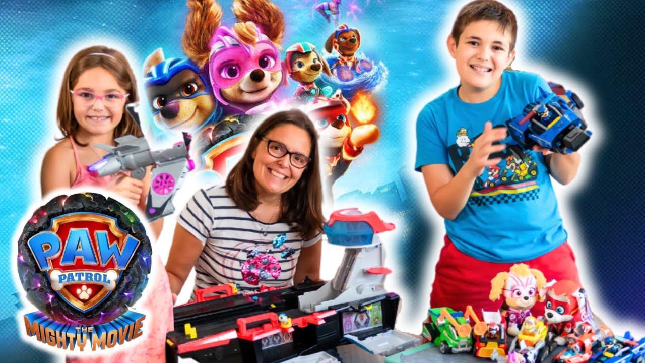 PAW PATROL IL SUPER FILM: Giocattoli con i Super Poteri dei Cuccioli