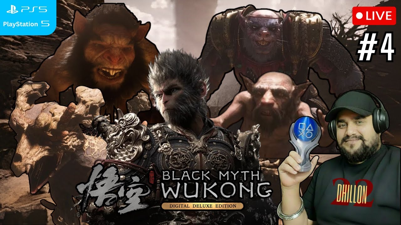 {PLATINUM TROPHY RUN} CHAPTER [2] 4 BOSS 💪FIGHT BLACK MYTH WUKONG EPISODE #4 |LIVE PS5 GAMEPLAY|