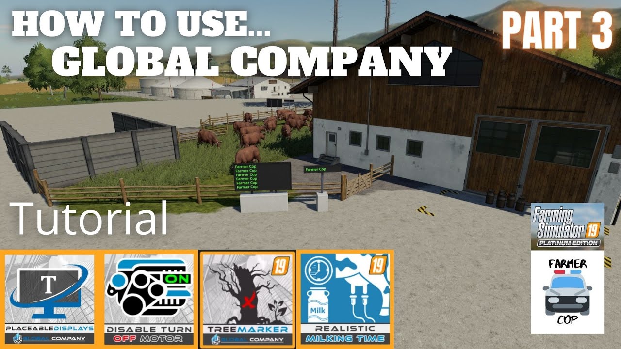 Как использовать глобальную компанию. Часть 3 — Farming Simulator 19