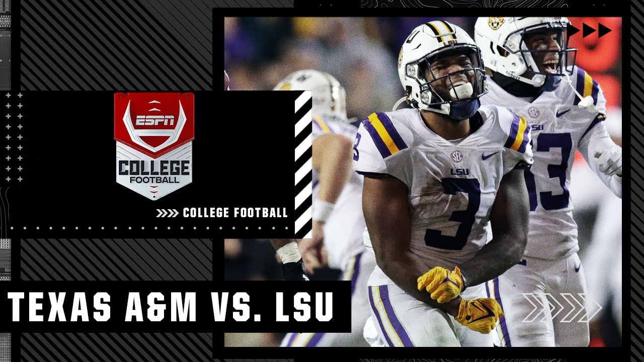 Texas A&M Aggies at LSU Tigers | Full Game Highlights