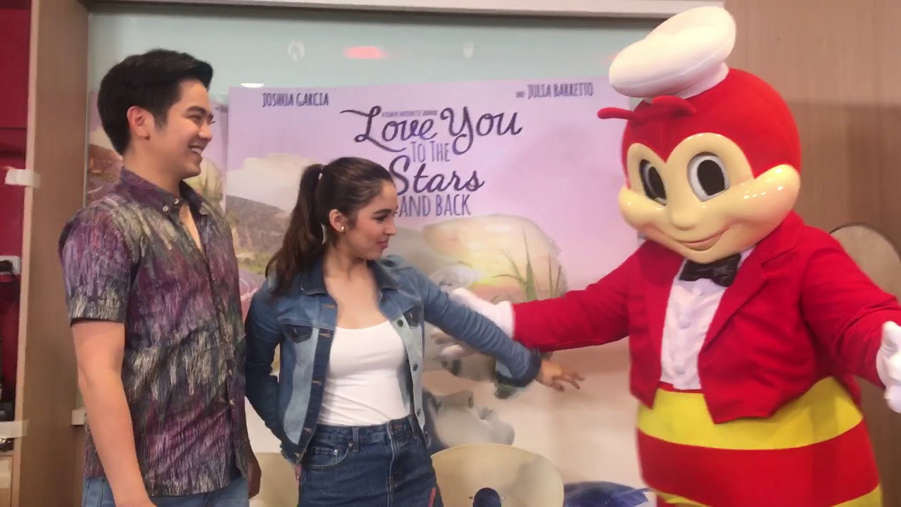 JoshLia - Joshua Garcia & Julia Barretto gets a surprise visitor - JOLLIBEE!
