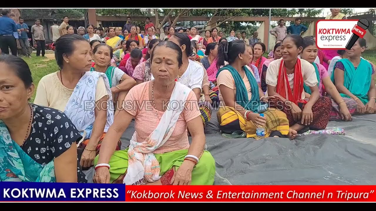 KHOROKSA TONGO BJP NI CANDIDATE KATHIRAMBARI VC OH TEI 8 JON TIPRA MOTHA NI 