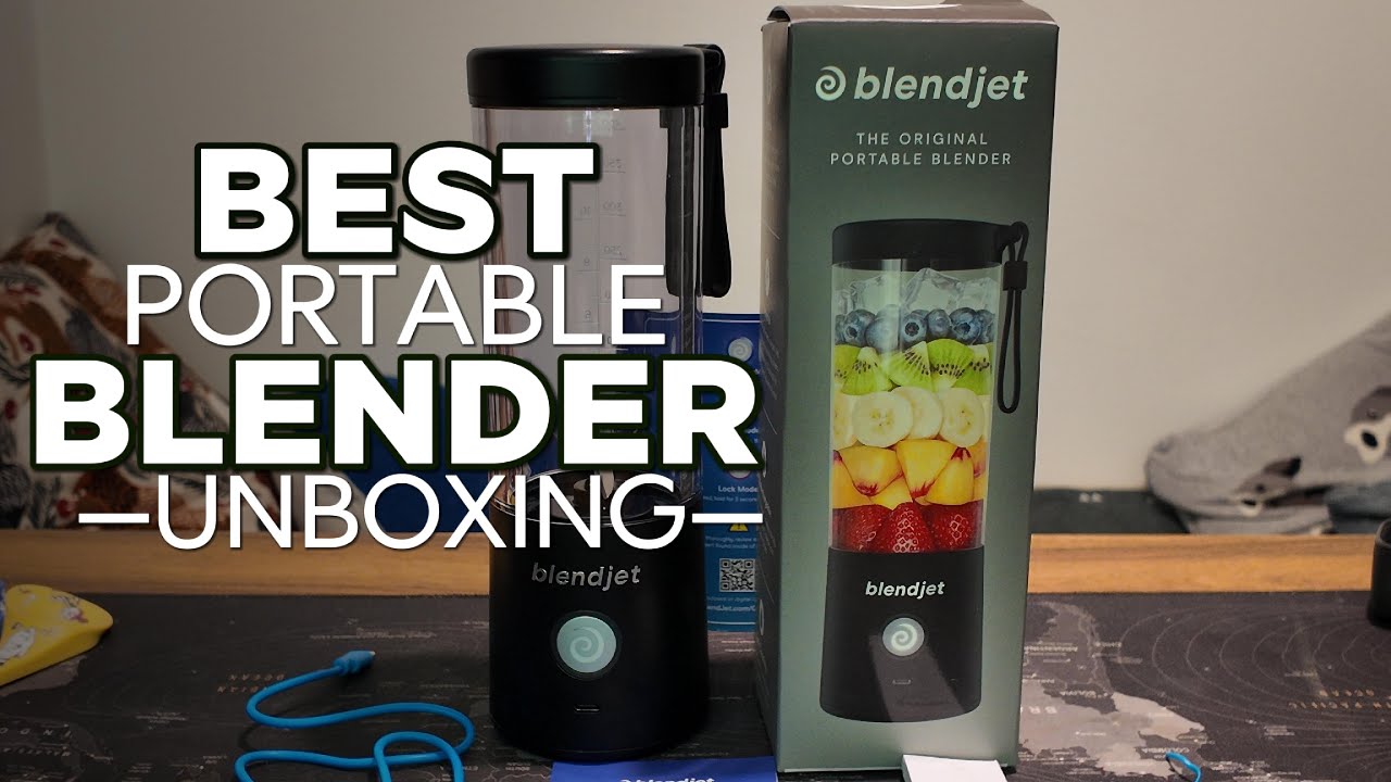 Unboxing the BLENDJET 2 Portable Blender – The Ultimate On-the-Go Smoothie Maker!
