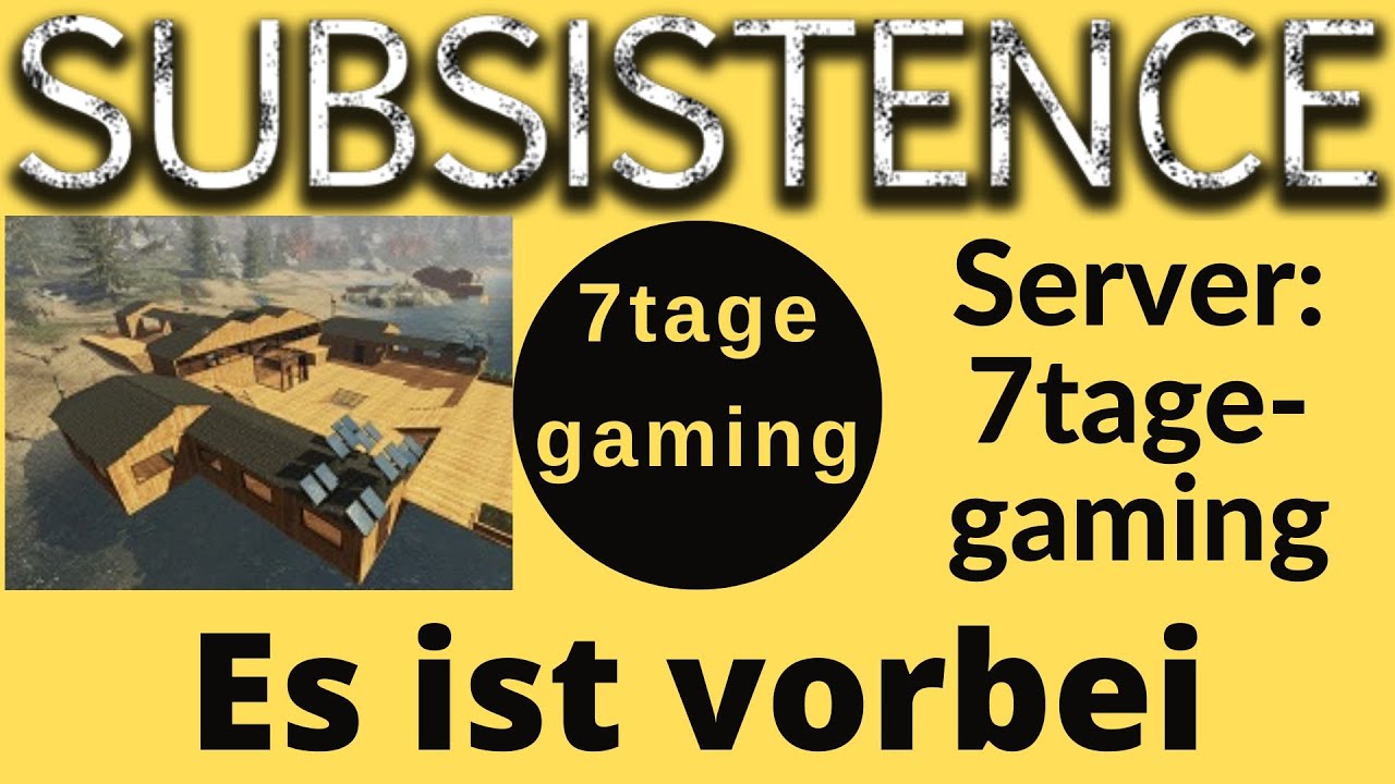 Es ist vorbei  ⭐ #15 Subsistence ⭐ gameplay deutsch