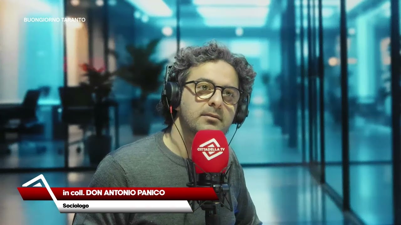 05/02/2026 - Buongiorno Taranto - Don Antonio Panico, Sociologo e Docente Universitario
