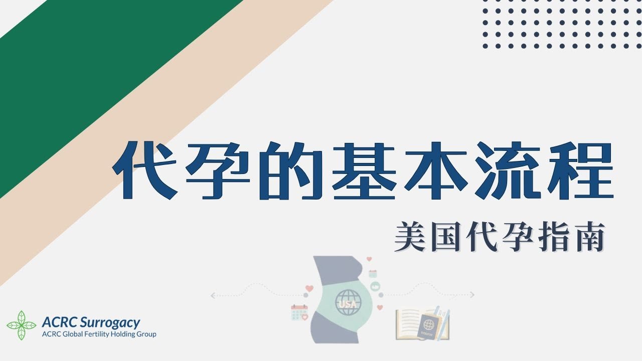 美国代孕你必须知道的事 | 代孕基本流程