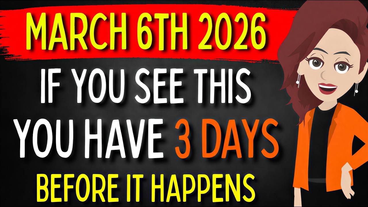 If this found you on 6th March, your lucky era starts NOW(‼️works fast) ☘️ Abraham Hicks