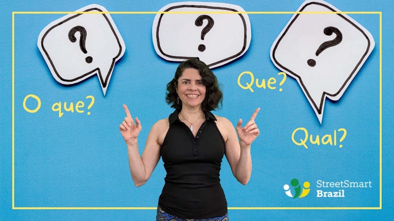 Master Question Words in Portuguese: O que, Que, Qual